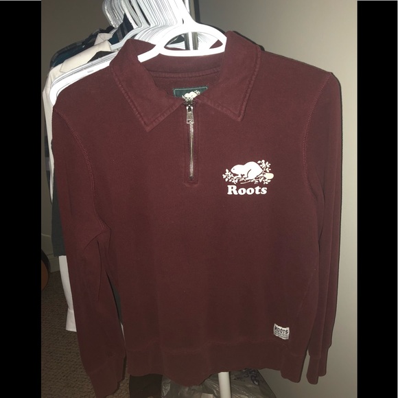 Burgundy Roots Sweater - Picture 2 of 4